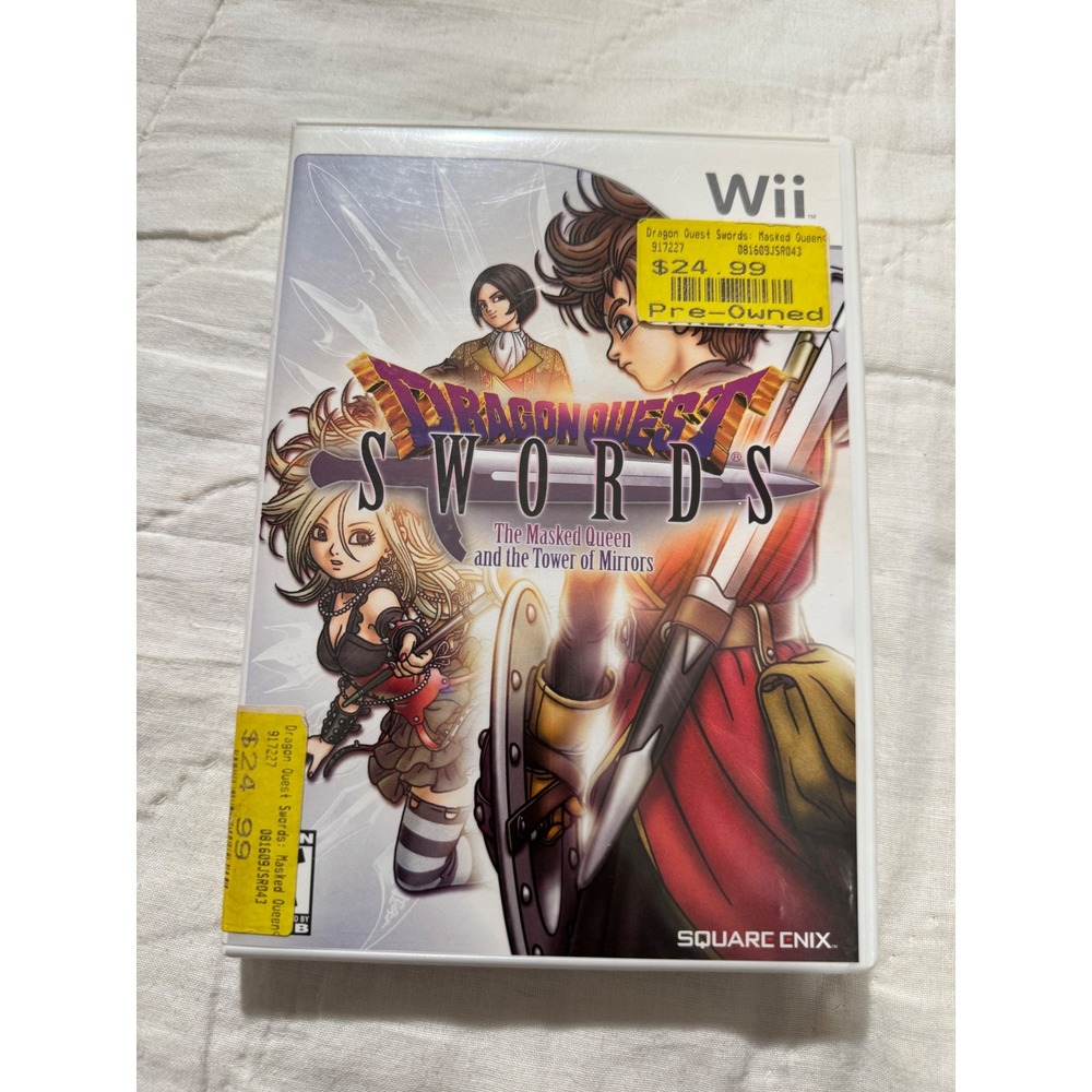 Dragon Quest Swords The Masked Queen and the Tower of Mirrors Nintendo Wii